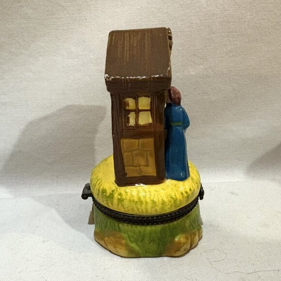 VTG Trinity Broadcasting Network Nativity Trinket Box Gold Frankincense Myrrh - Picture 3 of 9